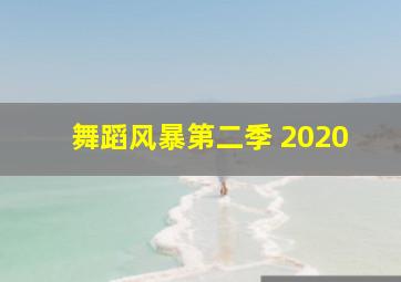 舞蹈风暴第二季 2020